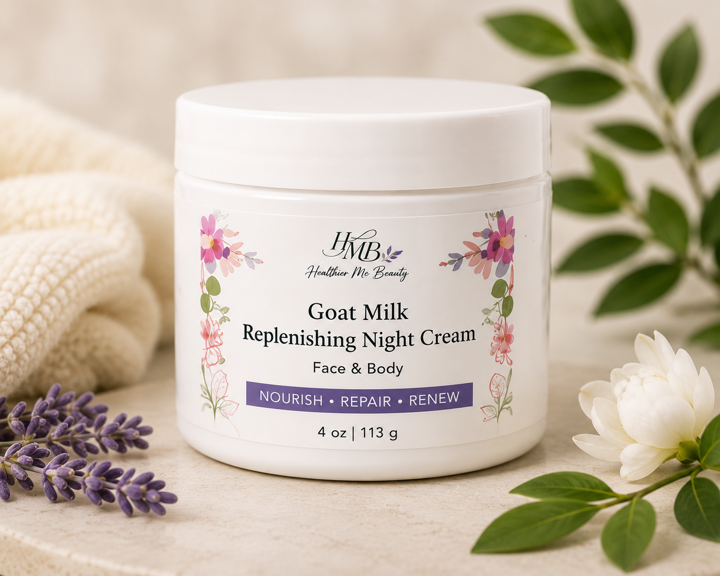 Goat Milk Replenishing Night Cream – Face & Body
