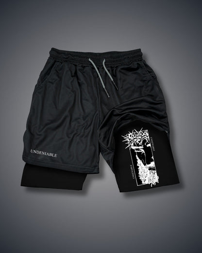 Undeniable Christ Performance Shorts