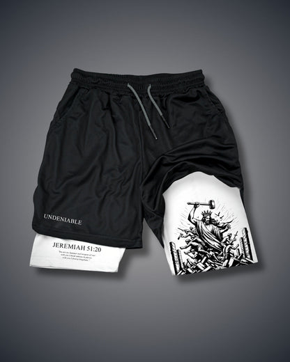 Jeremiah 51:20 Weapon Of War Performance Shorts