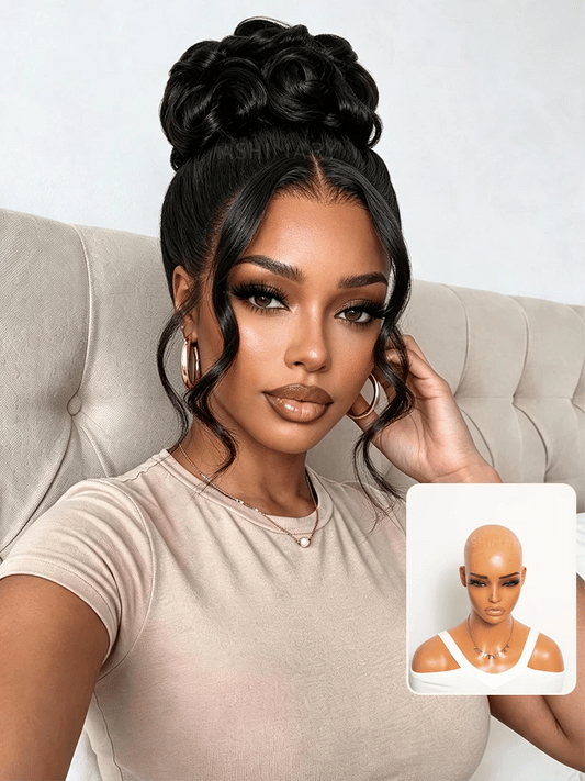 Pre-Styled Body Wave 360 Lace Front Wig Invisi Strap