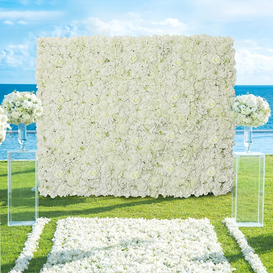 White Flower Wall Backdrop (6-48 Pack)