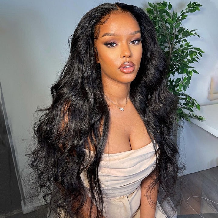 Body Wave Pre-everything 7x5 Lace Wig Human Hair Beginner Wig Pre-Cut Lace