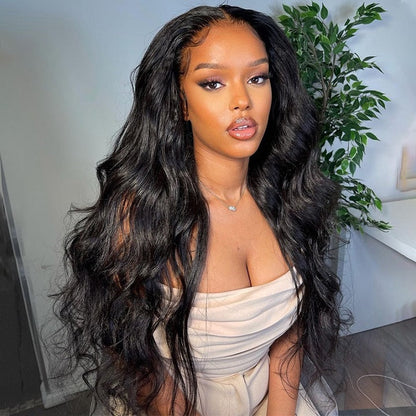 Body Wave Pre-everything 7x5 Lace Wig Human Hair Beginner Wig Pre-Cut Lace