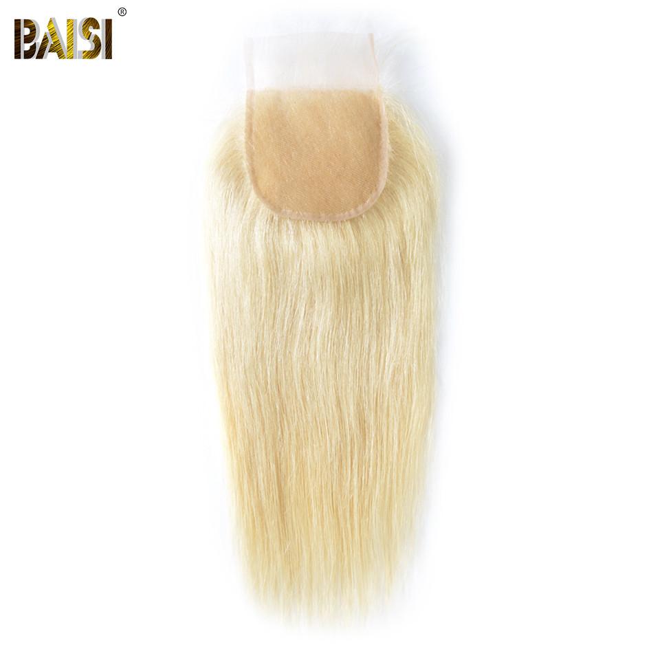 Flash Deal Blonde #613 Straight Lace Closure 4x4