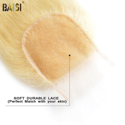 Flash Deal Blonde #613 Straight Lace Closure 4x4