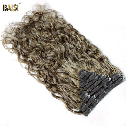 Flash Deal Wavy Clip Ins Hair Extensions F4/27# Color