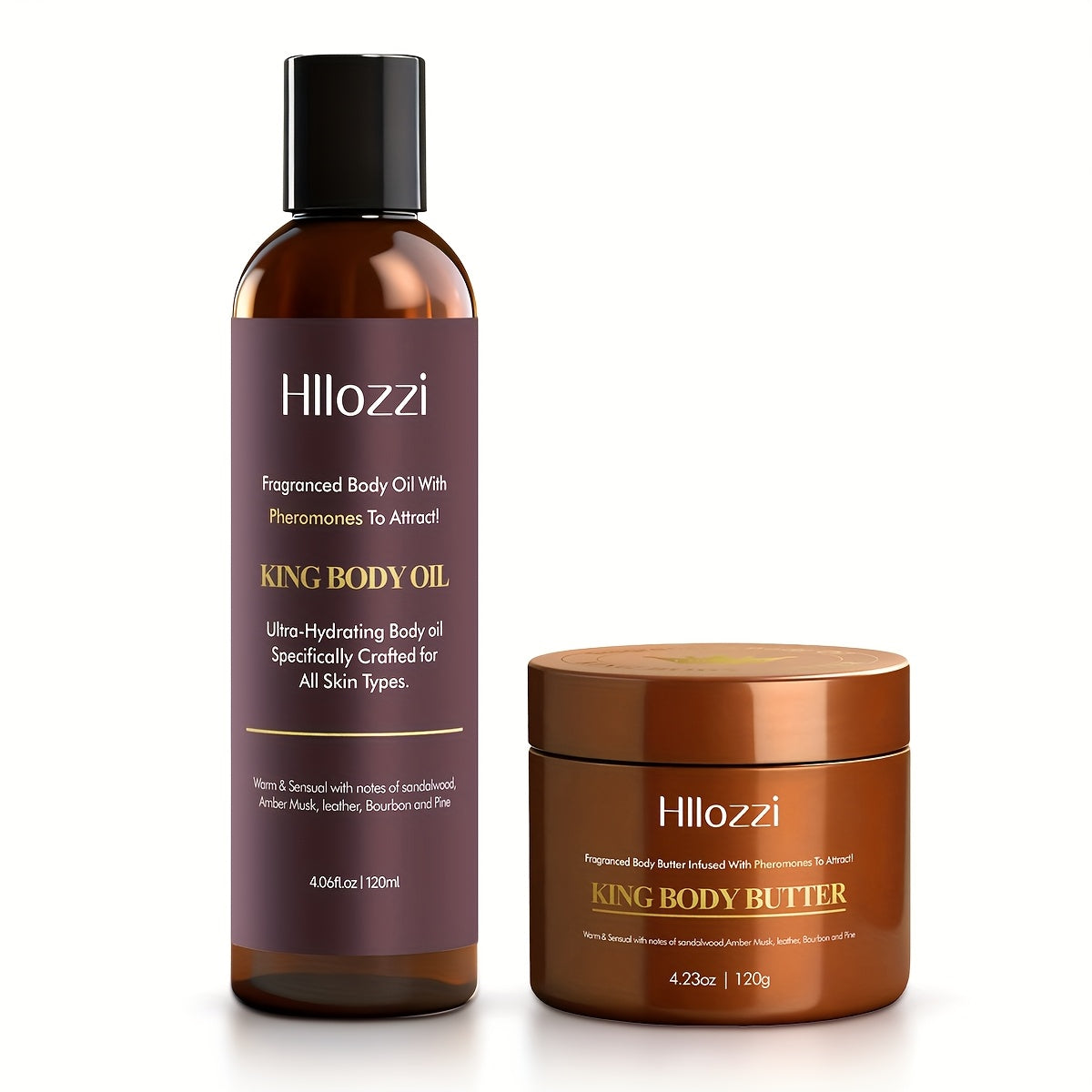MONARCH Body Oil And Body Butter Set - A Duo for Moisturizing