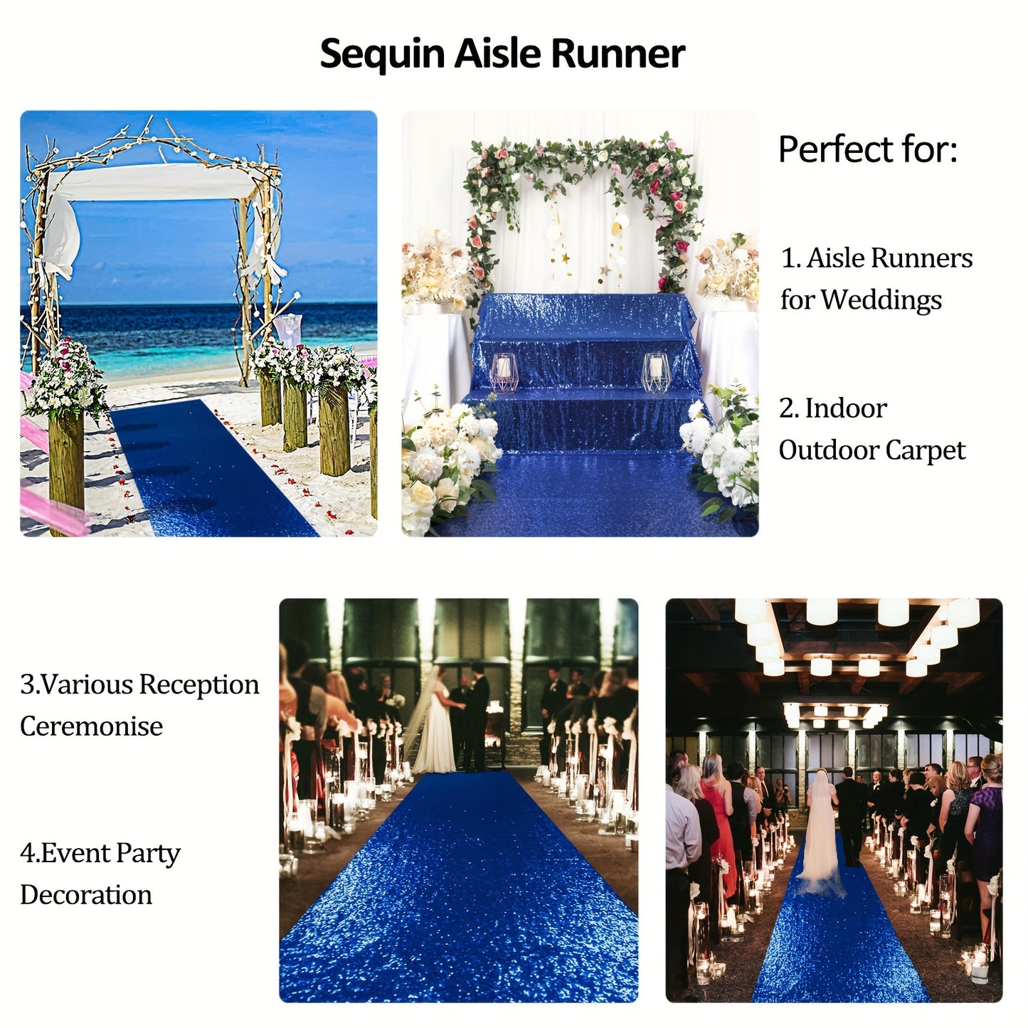 Aisle Runner 20FT Wedding
