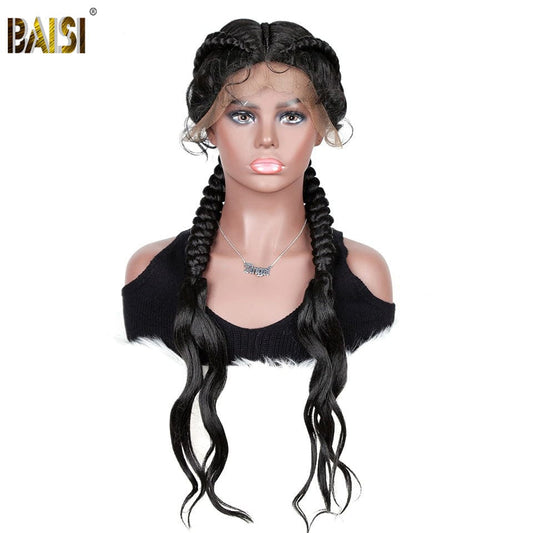 Flash Deal Synthetic Lace Wig Braided Wigs