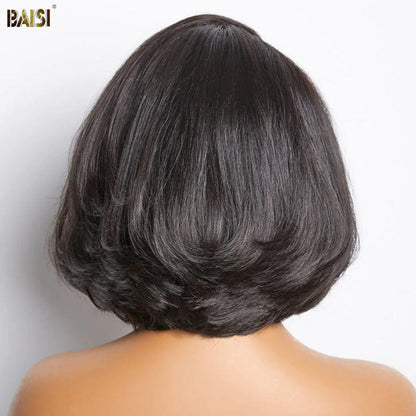 Elegant Natural Black Short Wig