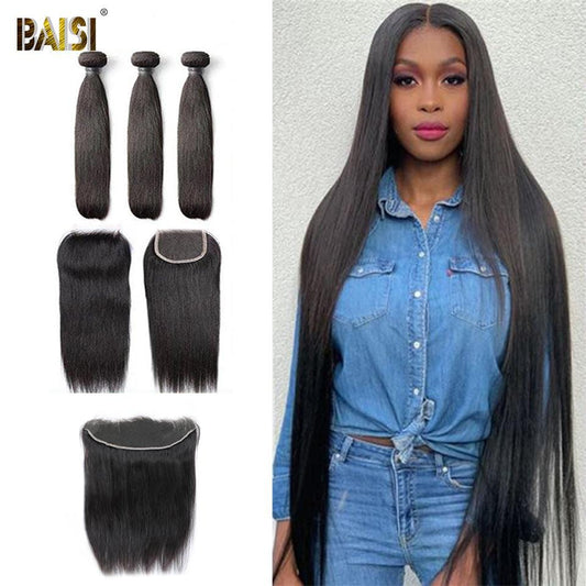 10A Straight Bundles with HD Lace Closure/Frontal