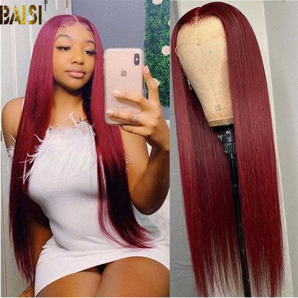 Colorful Lace Wig Straight