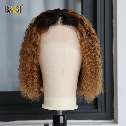 Color Bob Wig Wavy Hair Human Hair ( Shop by Look 3)  ON SALE