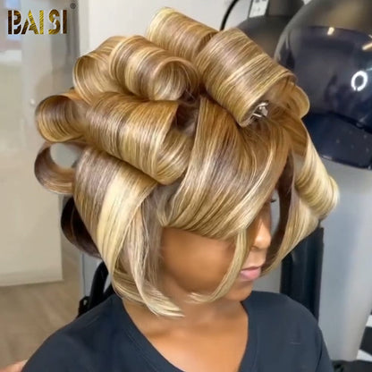 Golden Brown Straight BoB Wig