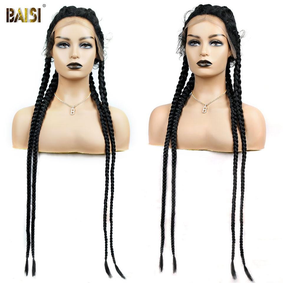 Braided Lace Wig Synthetic Hair