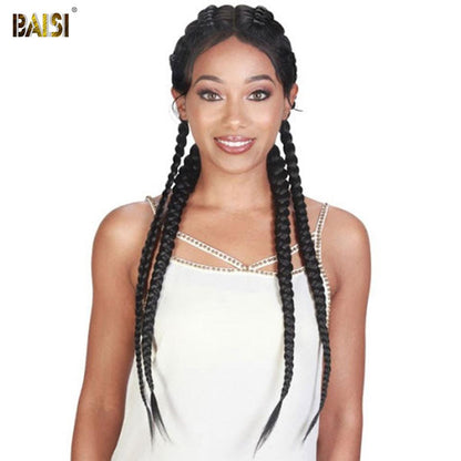 Braided Lace Wig Synthetic Hair