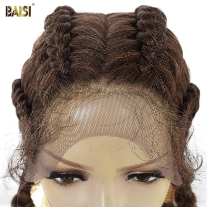 Braided Lace Wig Synthetic Hair