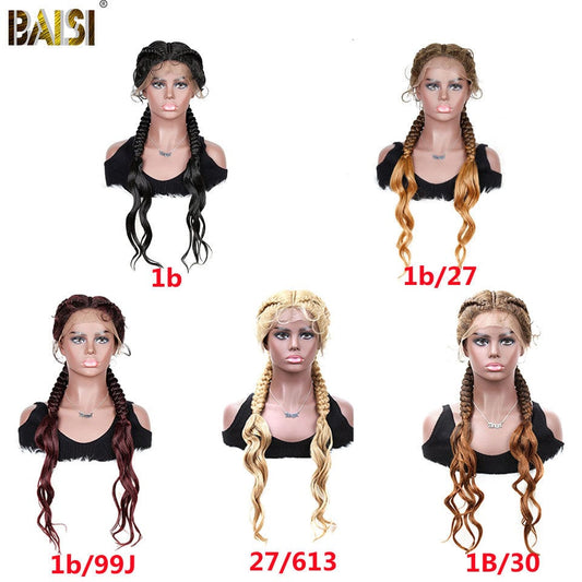 Synthetic Lace Wig Braided Wigs