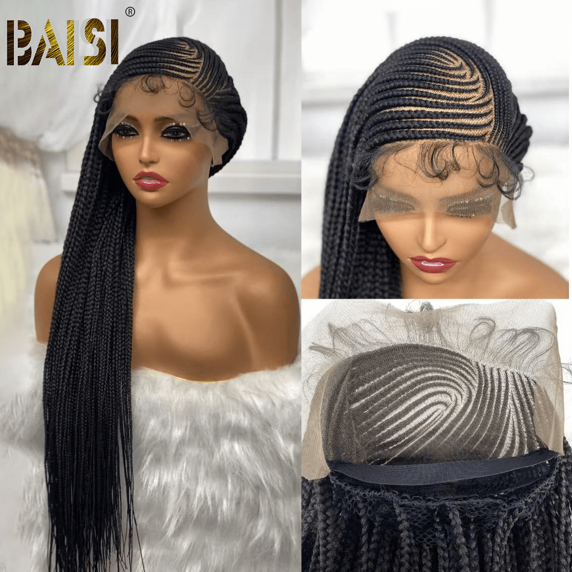 Synthetic Sexy Long Braids Hair Wig