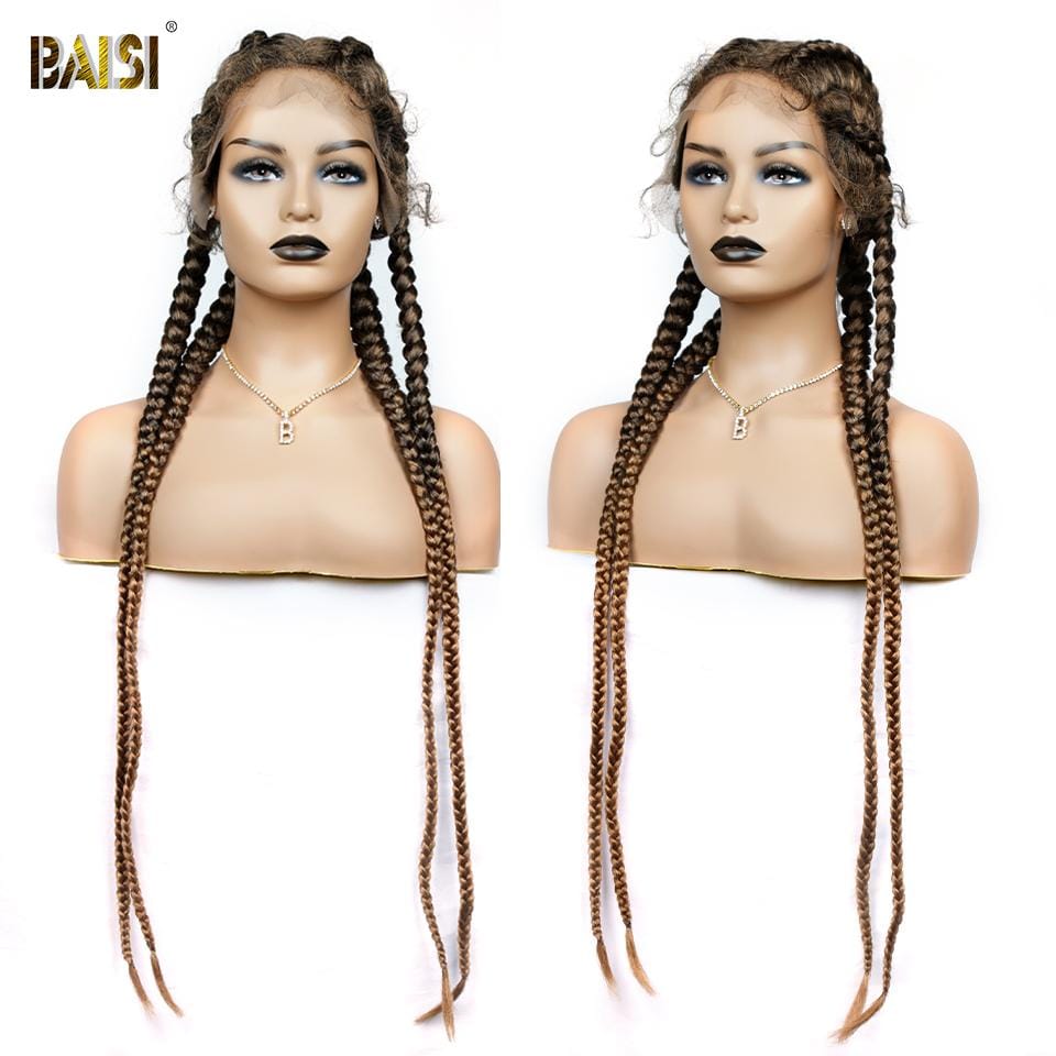 Braided Lace Wig Synthetic Hair