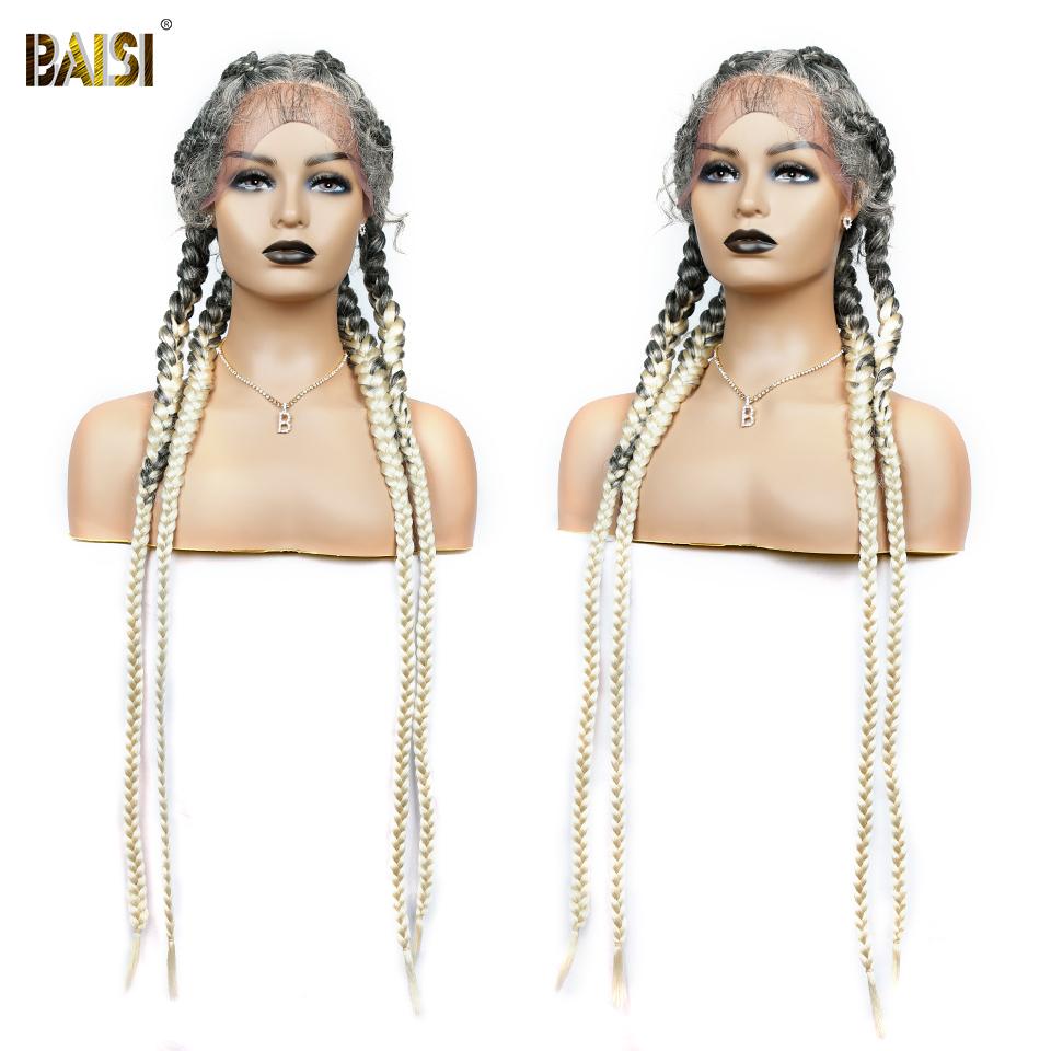 Braided Lace Wig Synthetic Hair