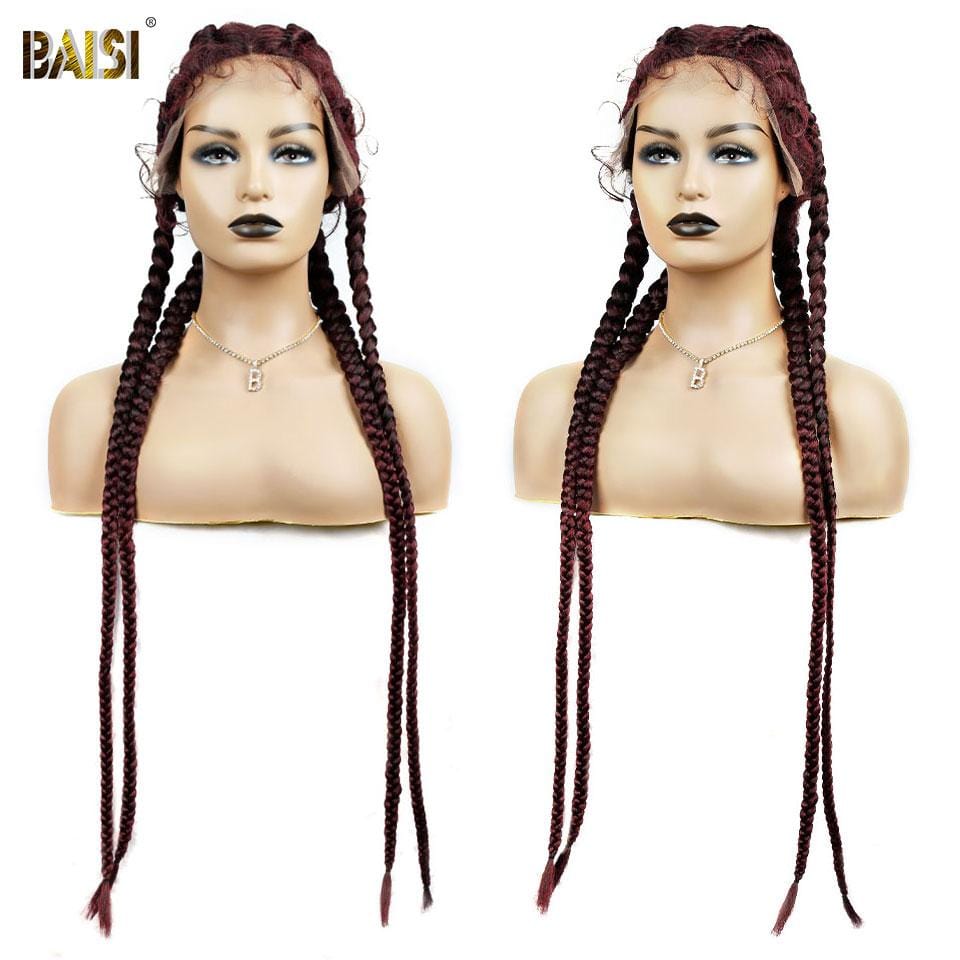 Braided Lace Wig Synthetic Hair