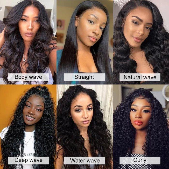 12A 4*4 Closure Wig 200% Density Wig For Black Women