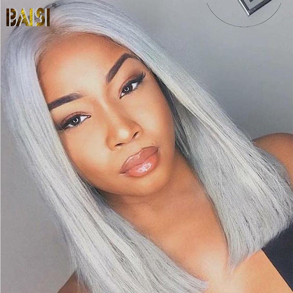 Color Bob Lace Wig Human Hair