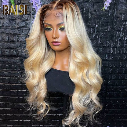 #4/613 Blonde Human Hair Wig