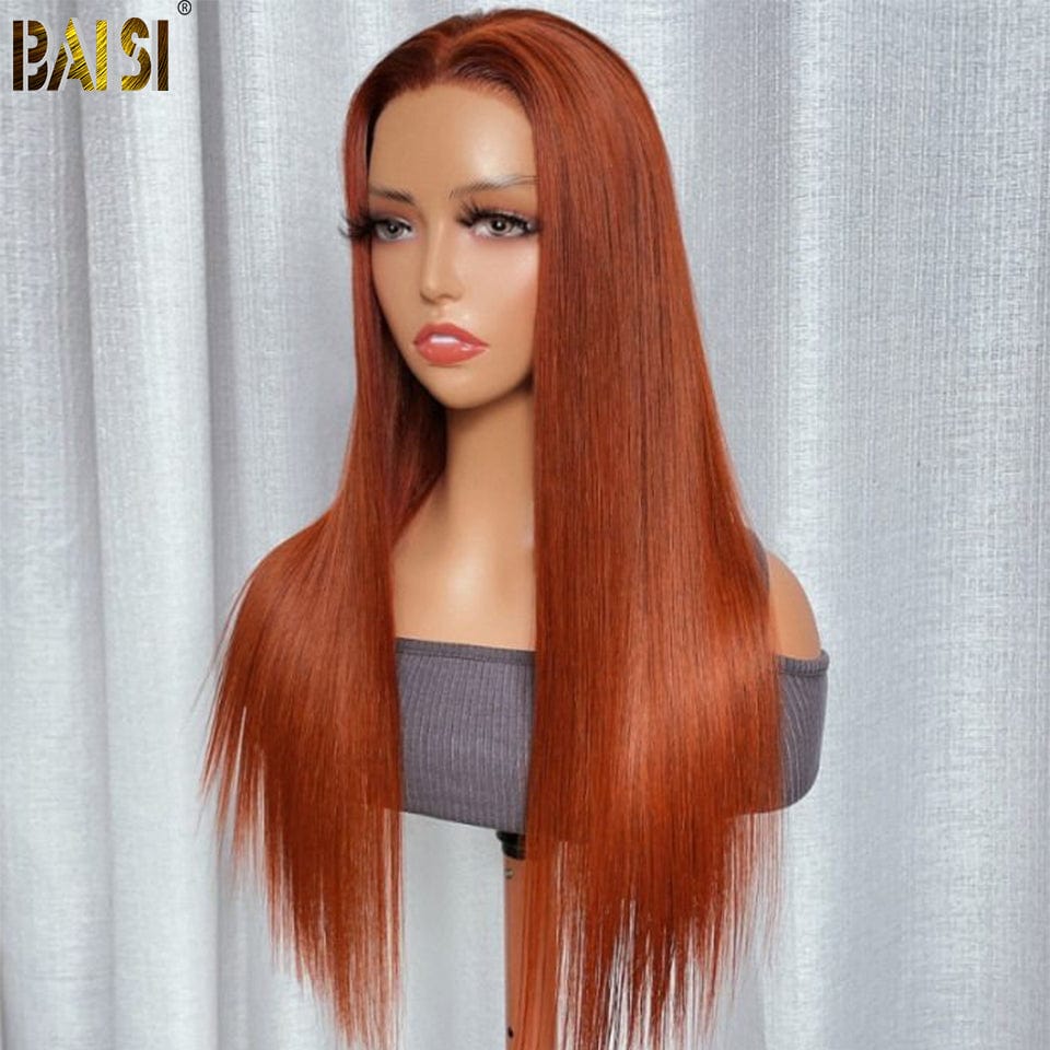 Ginger Orange Color Striaght Wig