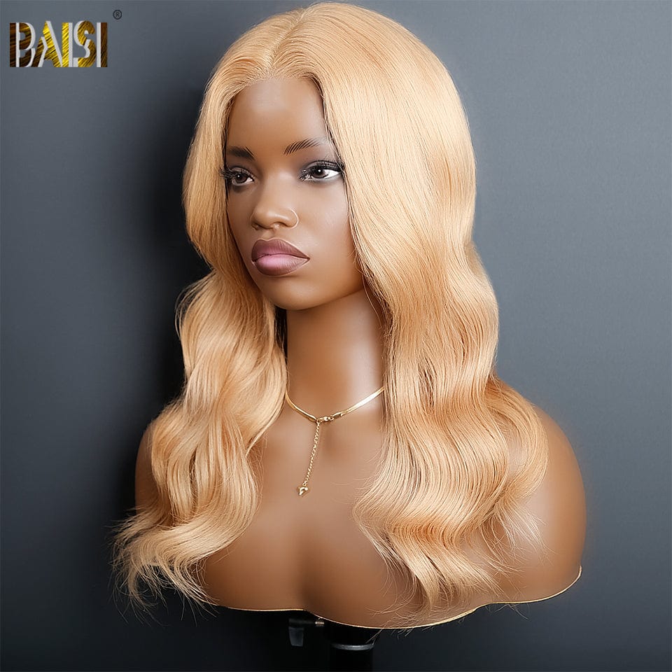 Honey Blonde Wavy Wig