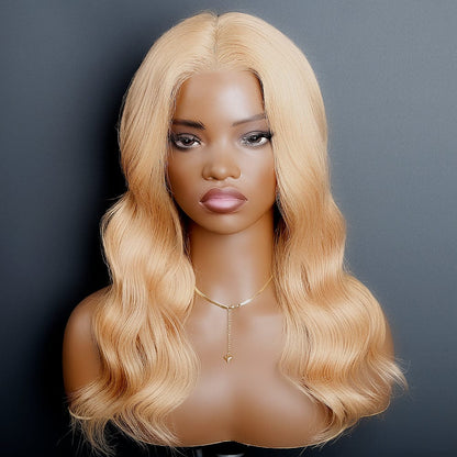 Honey Blonde Wavy Wig