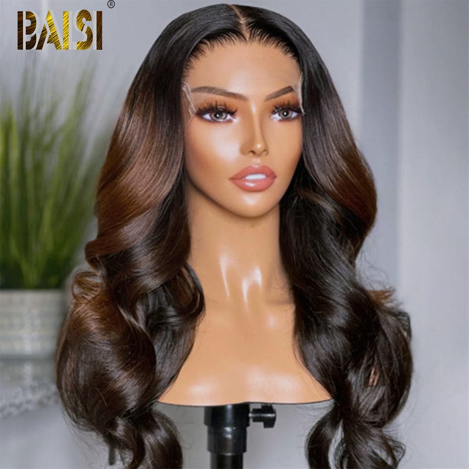 Mix Chestnut Brown Big Loose Wave Wig