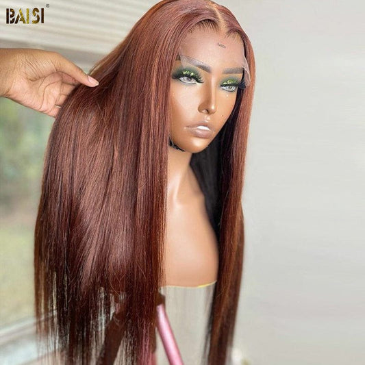 Reddish Brown Straight Hair Wig