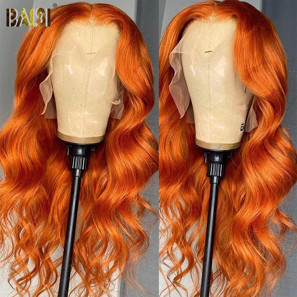 Orange Frontal Lace Wig