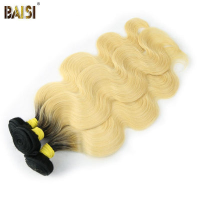 1B/613# Eurasian Body wave Blonde Bundles with Closure