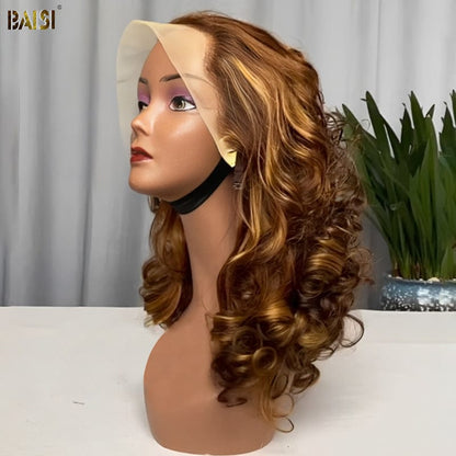 Spring Piano Egg Curl Lace Wig