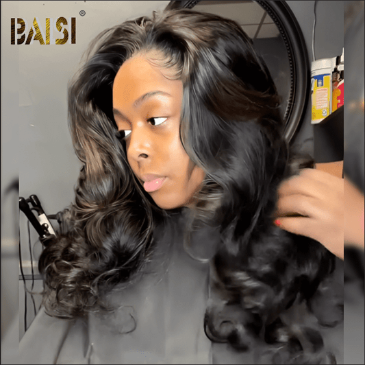 Bouncy Wavy Lace Wig