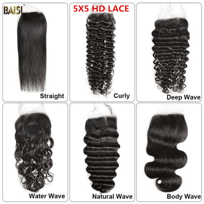 Hd Lace Closure 5x5 Thin Invisible Lace