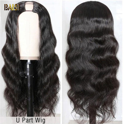 U Part Wig Body Wave 100% Human Hair Wigs