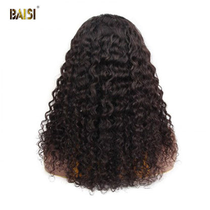 U Part Wig Water Wave 100% Human Hair Wigs