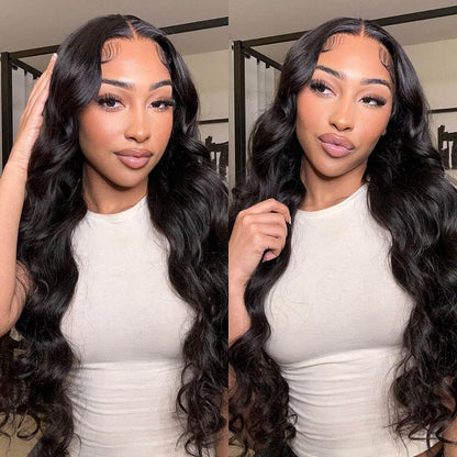 Body Wave Pre-everything 7x5 Lace Wig Human Hair Beginner Wig Pre-Cut Lace