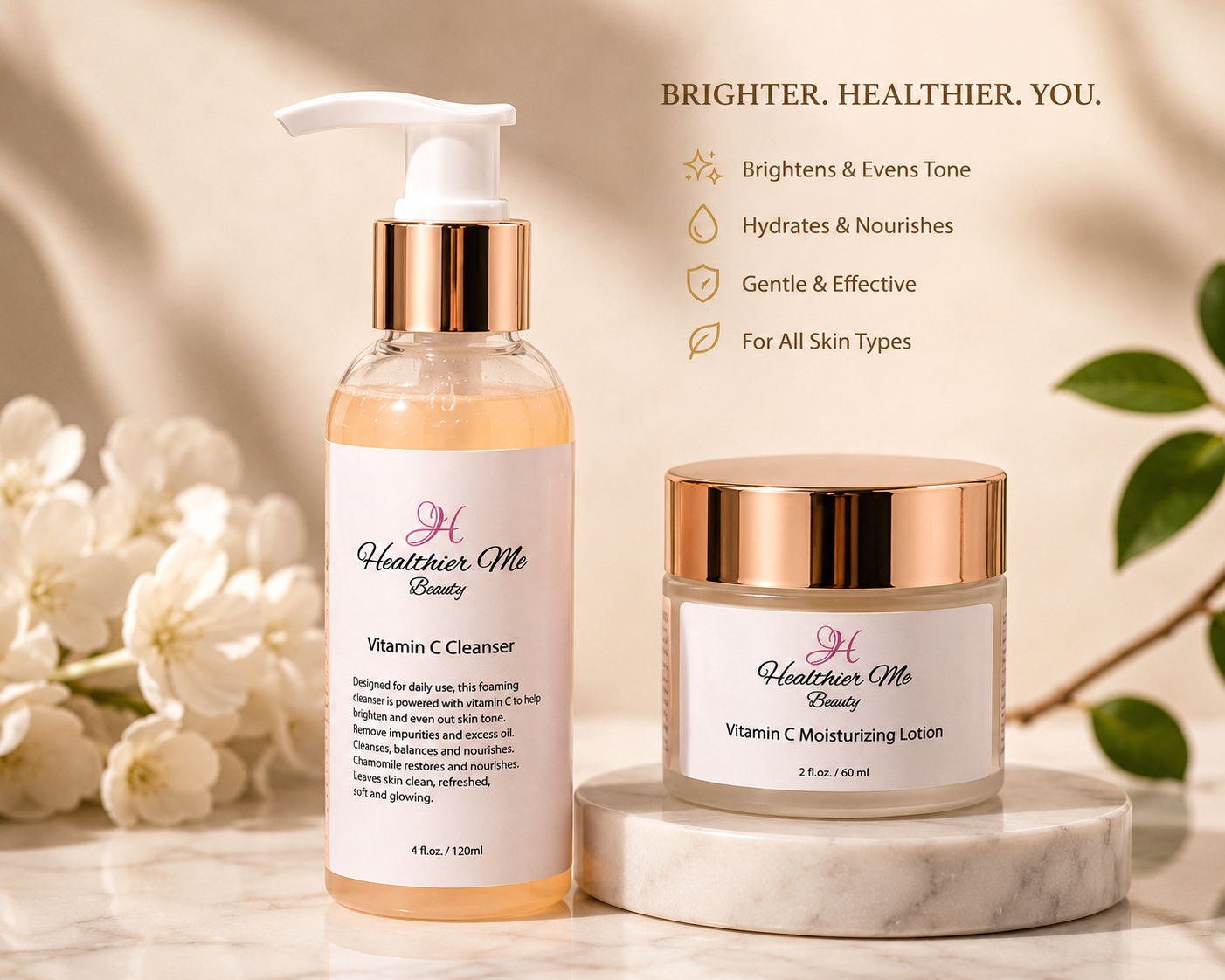 Vitamin C 20% Serum – Brightening Anti-Aging Stem Cell Face Serum