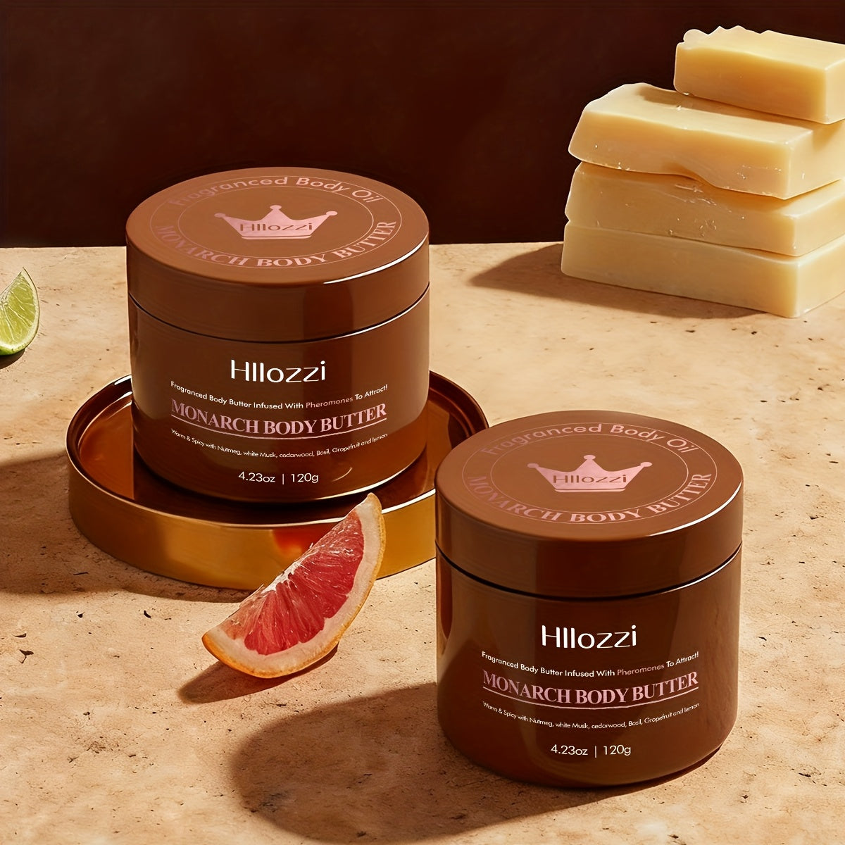 MONARCH Body Oil And Body Butter Set - A Duo for Moisturizing