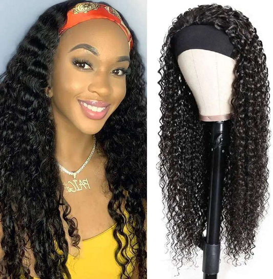 Deep Wave Headband Wig