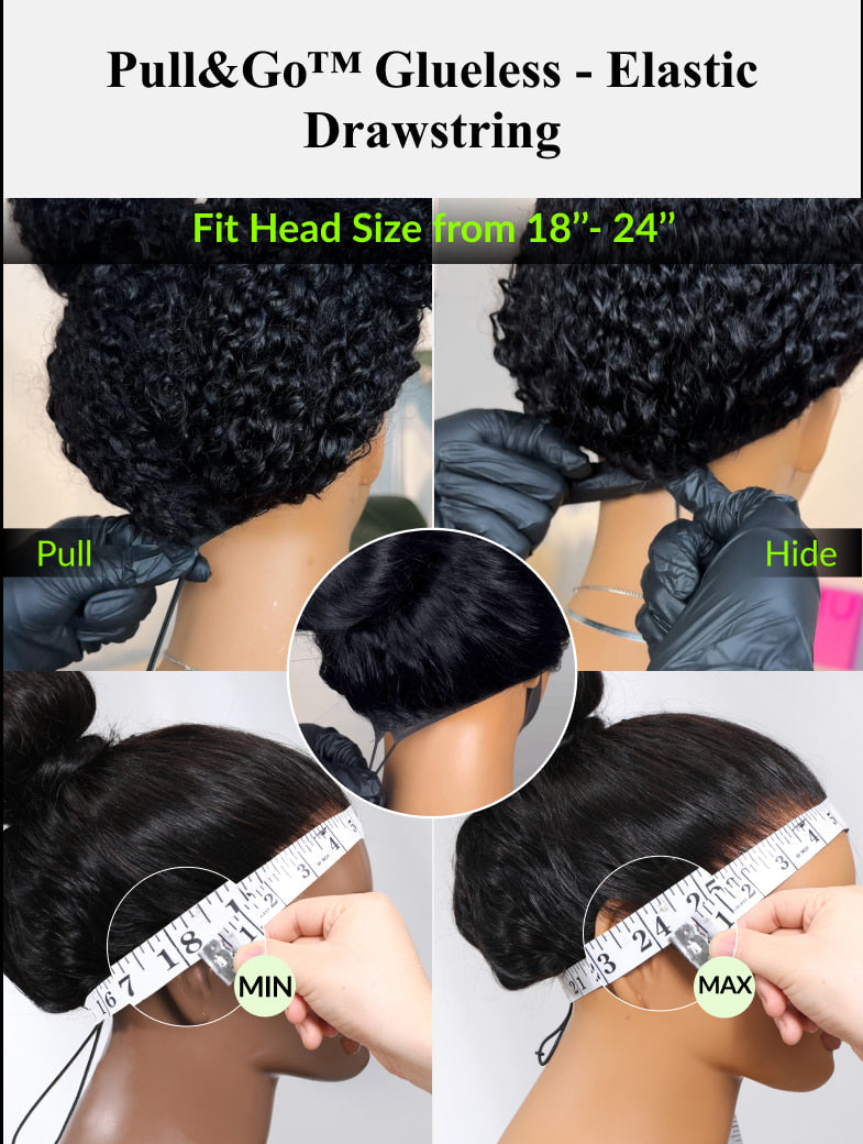 Golden Brown Highlight Water Wave Human Hair