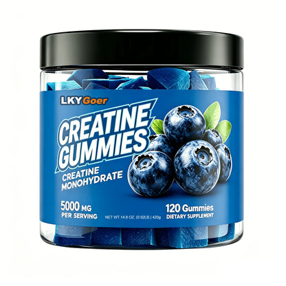 Creatine Monohydrate Gummies Women, Sugar Free, 5000Mg