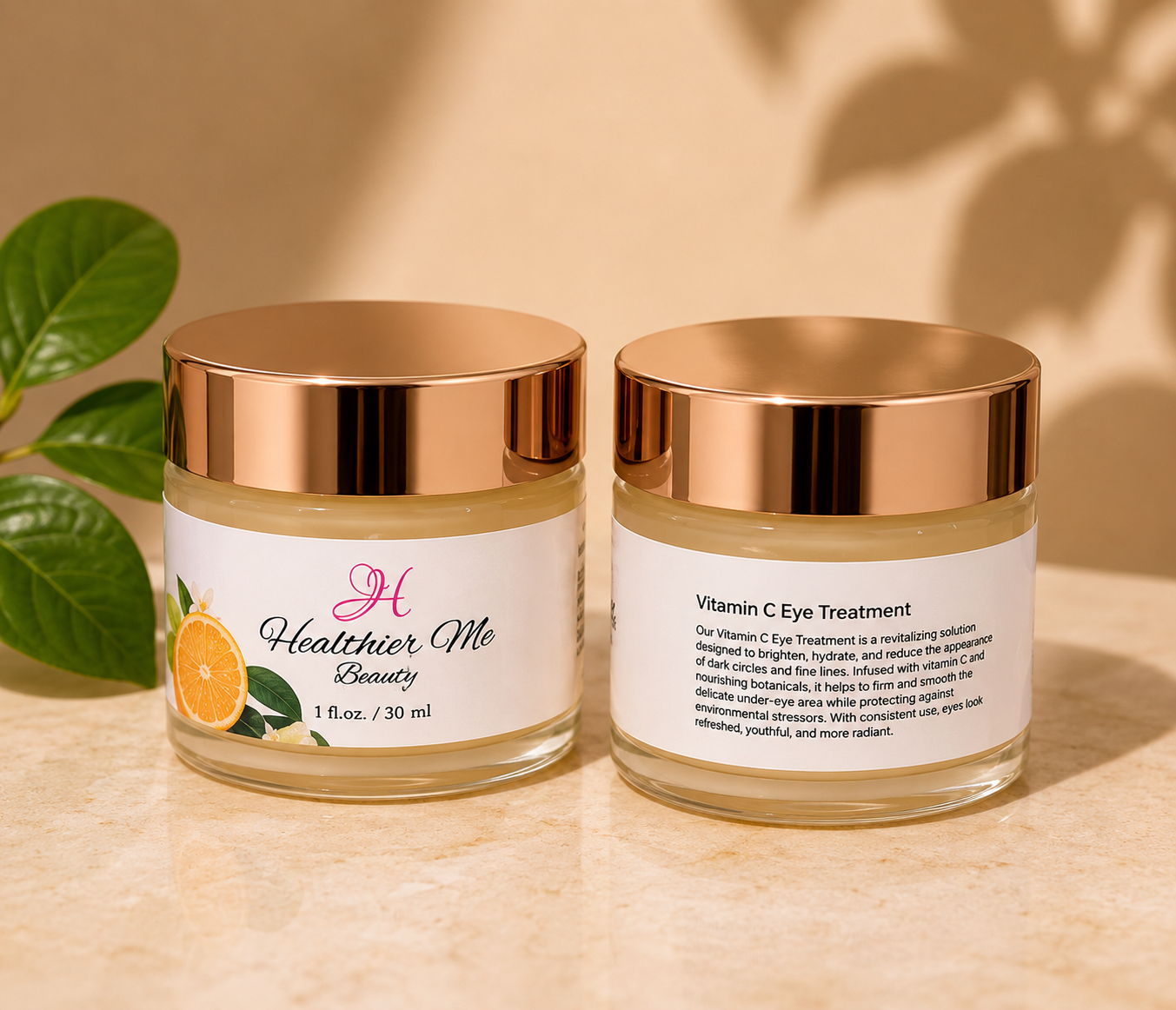 Vitamin C Eye Cream – Brightening Dark Circle & Puffiness Treatment