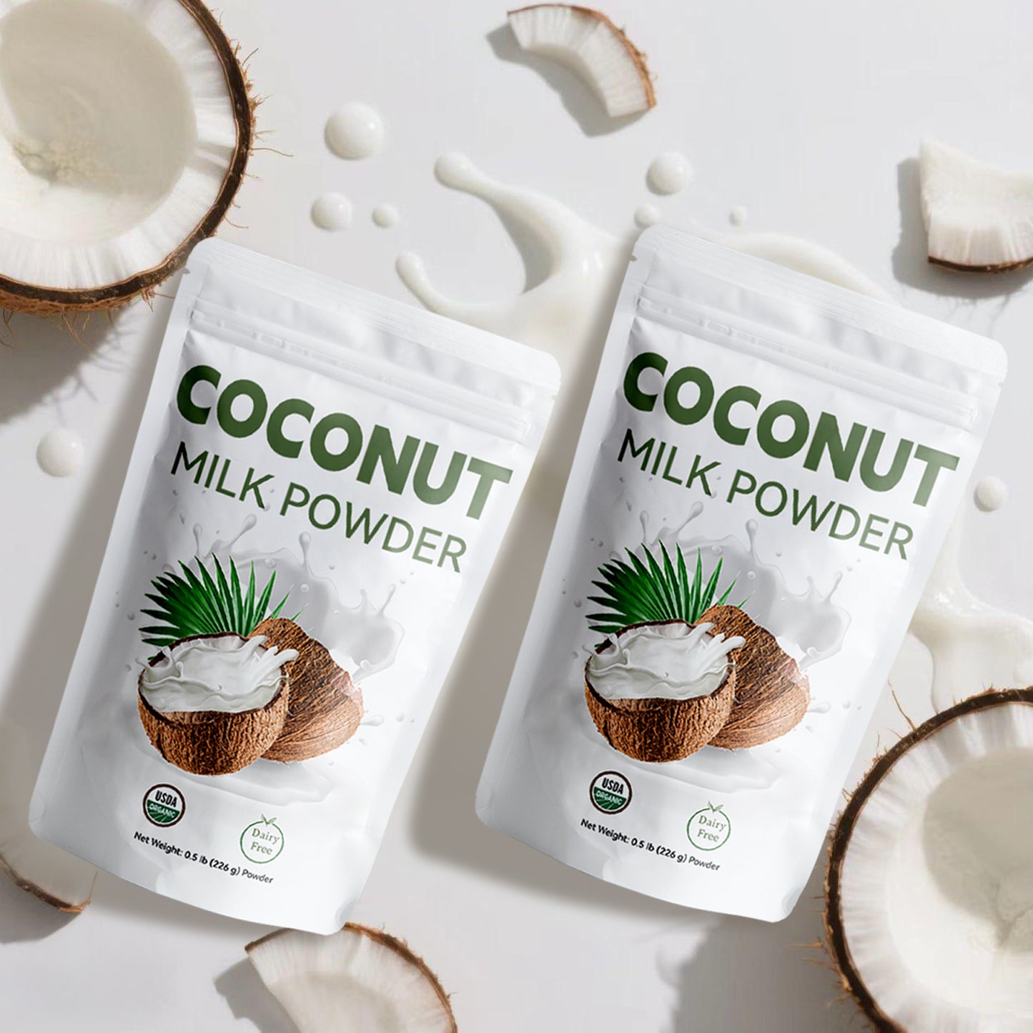 100% Organic Coconut Milk Powder