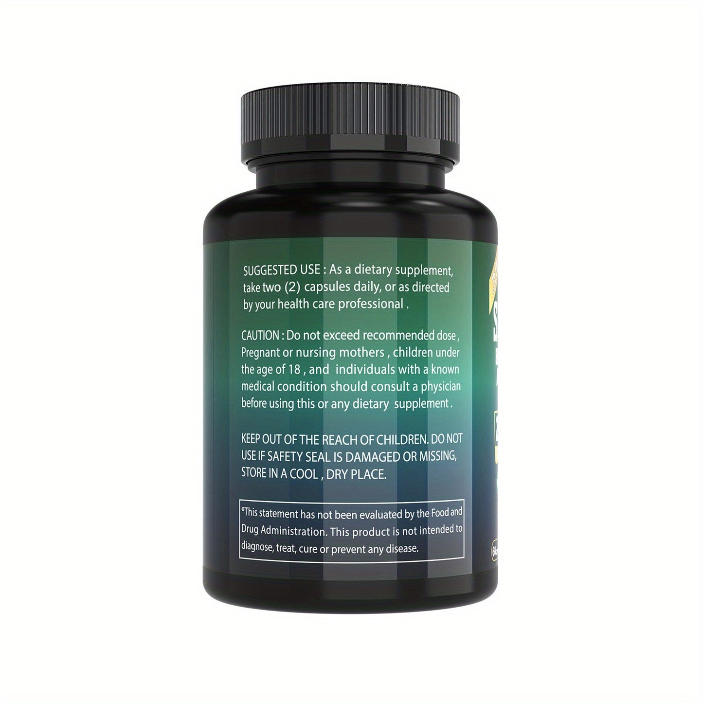 Sea Moss Capsules with Black Seed Oil, Ashwagandha & Turmeric